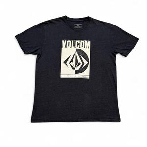 Volcom Y2K Men's Dark Gray Graphic Tee